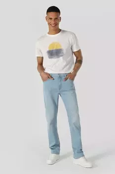 Джинсы с 5 карманами и средней талией Colin'S, синий