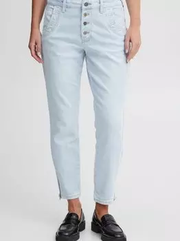 Джинсы с 5 карманами пзмальвина Pulz Jeans, белый