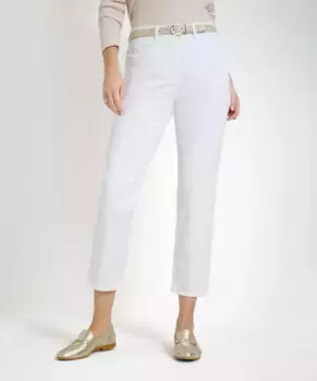 Джинсы с 5 карманами RAPHAELA by BRAX "Стиль CAREN NEW 6/8", белый