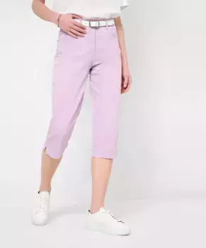 Джинсы с 5 карманами RAPHAELA by BRAX "Стиль CORRY CAPRI", цвет Lavender