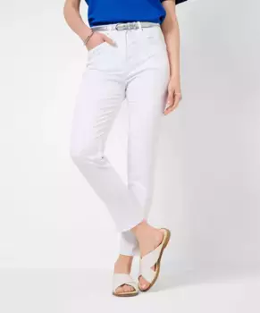 Джинсы с 5 карманами RAPHAELA by BRAX "Стиль LUCA 6/8", белый