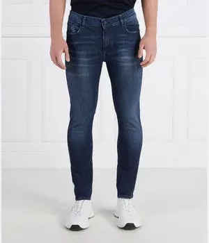 Джинсы с 5 карманами Slim fit Karl Lagerfeld, синий