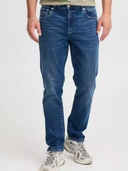 Джинсы с 5 карманами Solid, синий