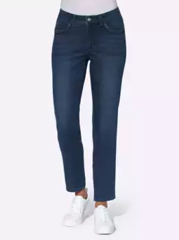 Джинсы с 5 карманами в стиле casual Looks (1 шт.), синий
