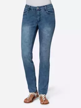 Джинсы с 5 карманами в стиле casual Looks (1 шт.), синий