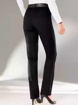 Джинсы с 5 карманами в стиле casual Looks (1 шт.), черный