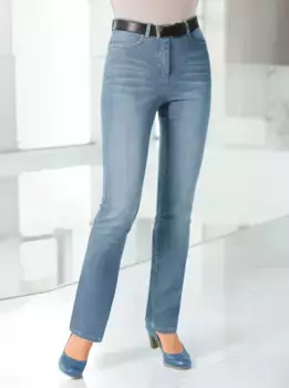 Джинсы с 5 карманами в стиле casual Looks (1 шт.), цвет Blue-Bleached