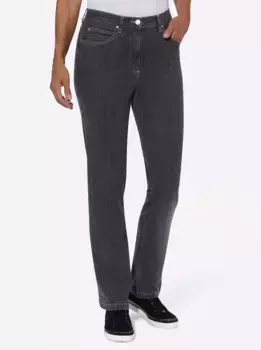 Джинсы с 5 карманами в стиле casual Looks (1 шт.), антрацит