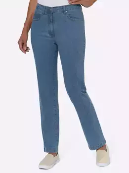 Джинсы с 5 карманами в стиле casual Looks (1 шт.), цвет Blue-Bleached