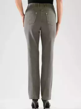 Джинсы с 5 карманами в стиле casual Looks (1 шт.), серый