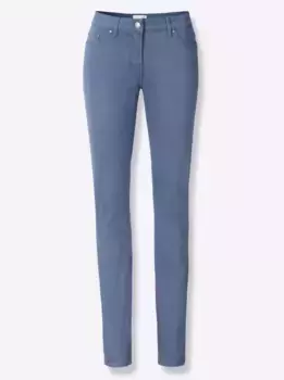 Джинсы с 5 карманами в стиле casual Looks (1 шт.), голубой