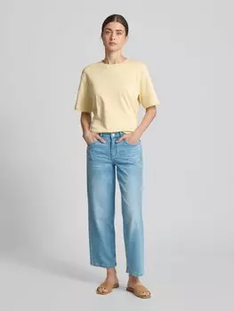 Джинсы с 5-карманным дизайном Lanius, светло-голубой