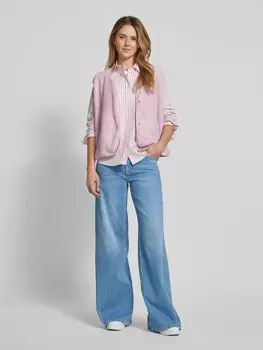 Джинсы с 5-карманным дизайном, модель «PALAZZO» Cambio, светло-голубой