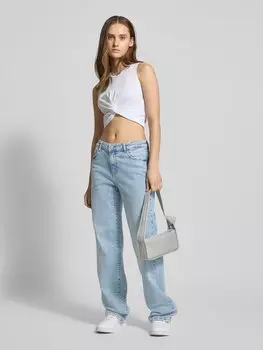 Джинсы с 5-карманным дизайном, модель «YOLANDA» Noisy May, светло-голубой