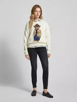 Джинсы с 5-карманным дизайном Polo Ralph Lauren, черный