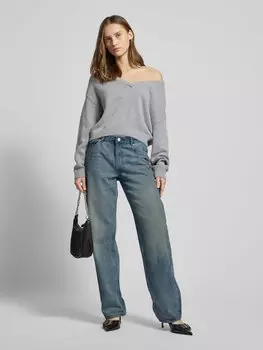 Джинсы с 5-карманным дизайном Review