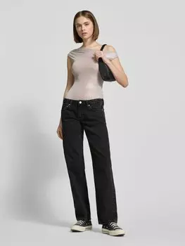 Джинсы с 5-карманным дизайном WEEKDAY, темно-синий