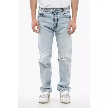 Джинсы с эффектом потертости 642 Light Washed, 19 см Dsquared2, Blue
