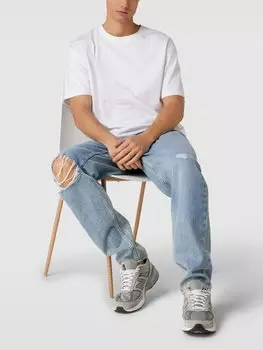 Джинсы с эффектом потертости Calvin Klein Jeans