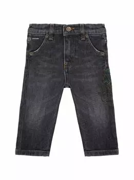 Джинсы с эффектом потертости Dolce&Gabbana