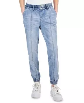 Джинсы с эластичным низом и швами для подростков Dollhouse, синий