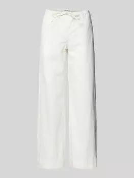 Джинсы с эластичным поясом EDITED, белый