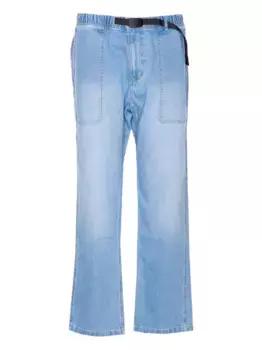 Джинсы с эластичным поясом Gramicci, синий