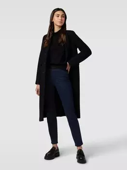 Джинсы с эластичным поясом и логотипом Marc Cain, темно-синий