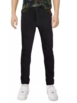 Джинсы с бакенбардами для маленького мальчика Cultura, черный