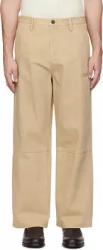 Джинсы с боковыми карманами цвета загара LE17SEPTEMBRE