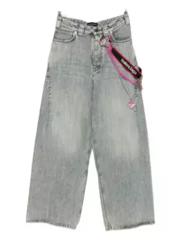 Джинсы с цепочкой BALENCIAGA, синий