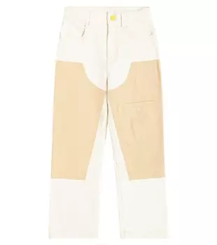 Джинсы с цветными блоками Marc Jacobs, белый