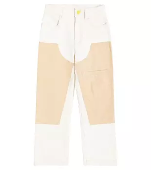 Джинсы с цветными блоками Marc Jacobs, белый