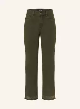 Джинсы с драгоценными камнями Joseph Ribkoff, зеленый