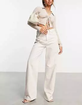 Джинсы с камнями ASOS Dad