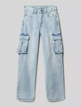 Джинсы с карманами Garcia, синий