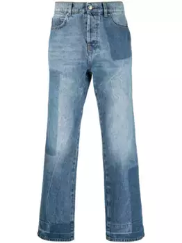 Джинсы с карманами MSGM, синий