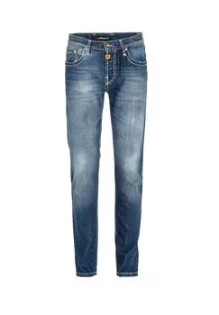 Джинсы с контрастной строчкой CIPO & BAXX, цвет Standard