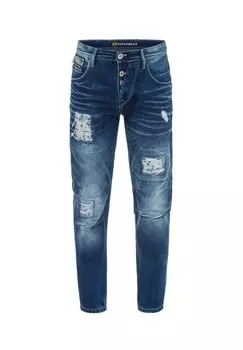 Джинсы с крутым внешним видом CIPO & BAXX, синий