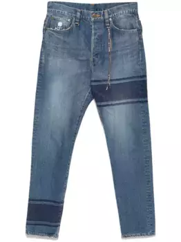 Джинсы с лампасами Mastermind World, синий