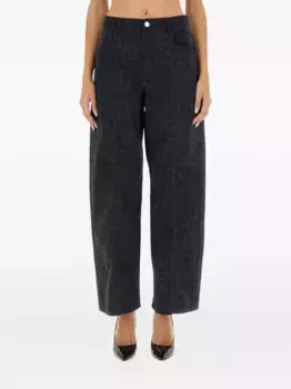 Джинсы с леопардовым принтом Baum Und Pferdgarten, синий