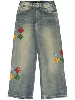 Джинсы с логотипом AMIRI KIDS, синий