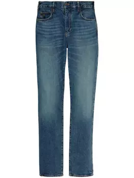Джинсы с логотипом Emporio Armani, синий