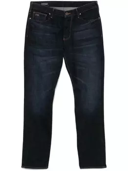 Джинсы с логотипом Emporio Armani, синий
