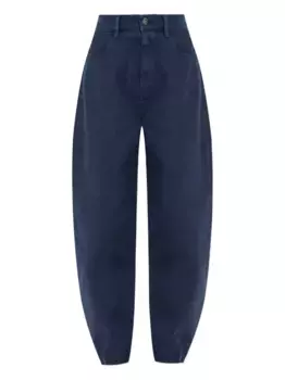 Джинсы с логотипом EMPORIO ARMANI, синий