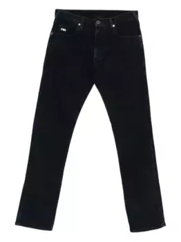 Джинсы с логотипом EMPORIO ARMANI, синий