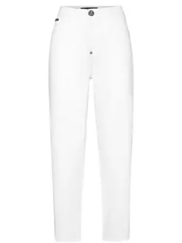 Джинсы с логотипом Philipp Plein, белый