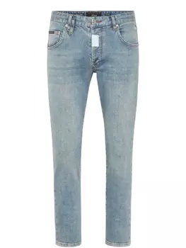 Джинсы с логотипом Philipp Plein, синий