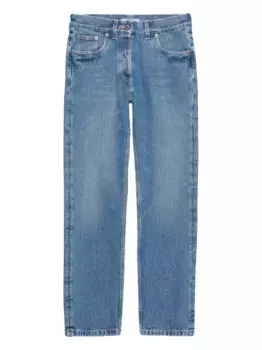 Джинсы с логотипом Prada, синий