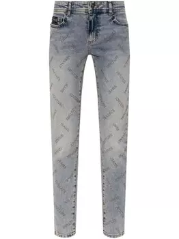 Джинсы с логотипом Versace Jeans Couture, синий